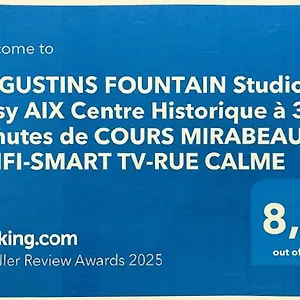 Augustins Fountain Studio: Cozy Historic Aix Center Retreat , Aix-en-Provence France